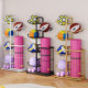 Basketball ball storage rack household children's toys multi-layer floor-standing storage basket table tennis badminton racket storage rack