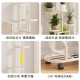 Flower rack multi-layer balcony rack floor-standing iron plant display flower pot bracket removable living room flower rack