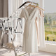 Stainless steel clothes drying rack floor-standing folding home bedroom balcony clothes drying rack baby cool clothes rail quilt drying artifact