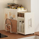 Kitchen narrow seasoning storage rack countertop small storage rack household oil salt sauce vinegar storage rack stove spice rack