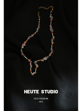 春夏限定像彩虹般绚烂的钛钢项链