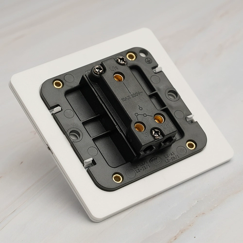 Pialt86 тупой белый минималистский ветер из нержавеющей стали Краска дома переключатель ретро бронзовый рычаг