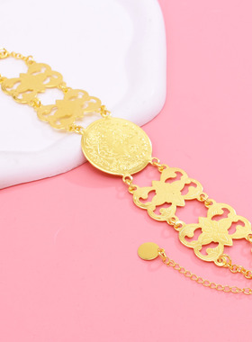 云南西双版纳傣族风腰链手链套装