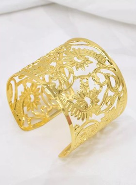 古风汉服臂环飞天敦煌镂空手镯女