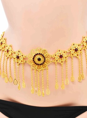 波西米亚民族风肚皮舞汉服配饰