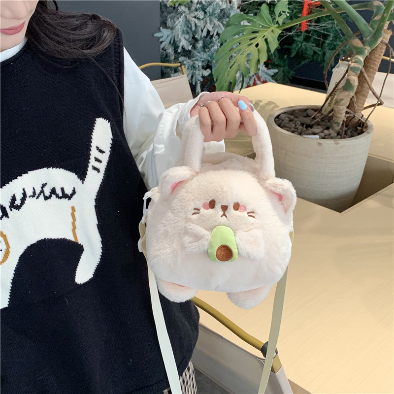 可爱卡通公仔毛绒包包女少女儿童手提单肩斜挎小包玩偶包,淘宝优惠券,粉丝福利购,淘宝优惠卷