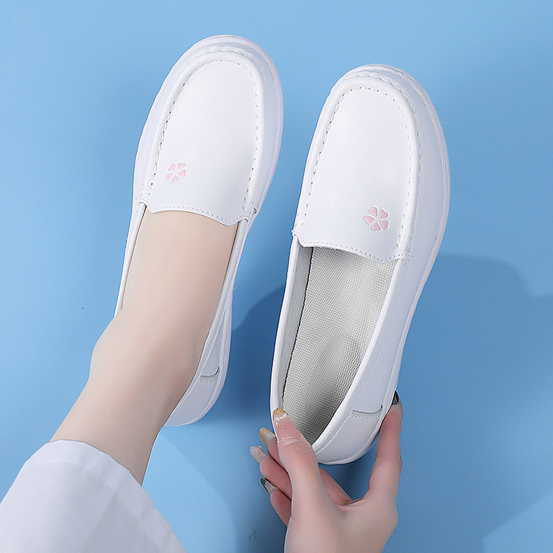 气垫护士鞋女秋冬季透气轻便软底不累脚防滑臭厚底平底医护工作鞋,淘宝优惠券,粉丝福利购,淘宝优惠卷