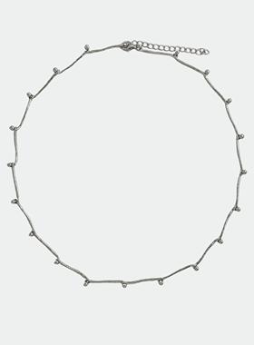 925银厚镀金原创设计简约项链