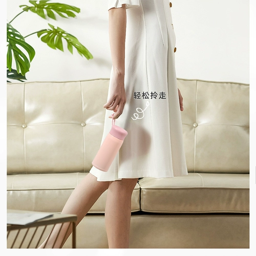 Вместительный и большой стакан из нержавеющей стали, портативная креативная чайная чашка