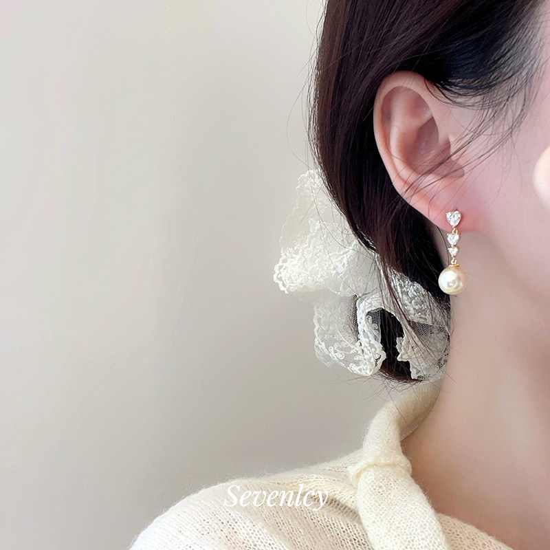 新品【瞬间心动】巨好看~渐变闪亮爱心奶白珍珠耳钉耳坠,淘宝优惠券,粉丝福利购,淘宝优惠卷