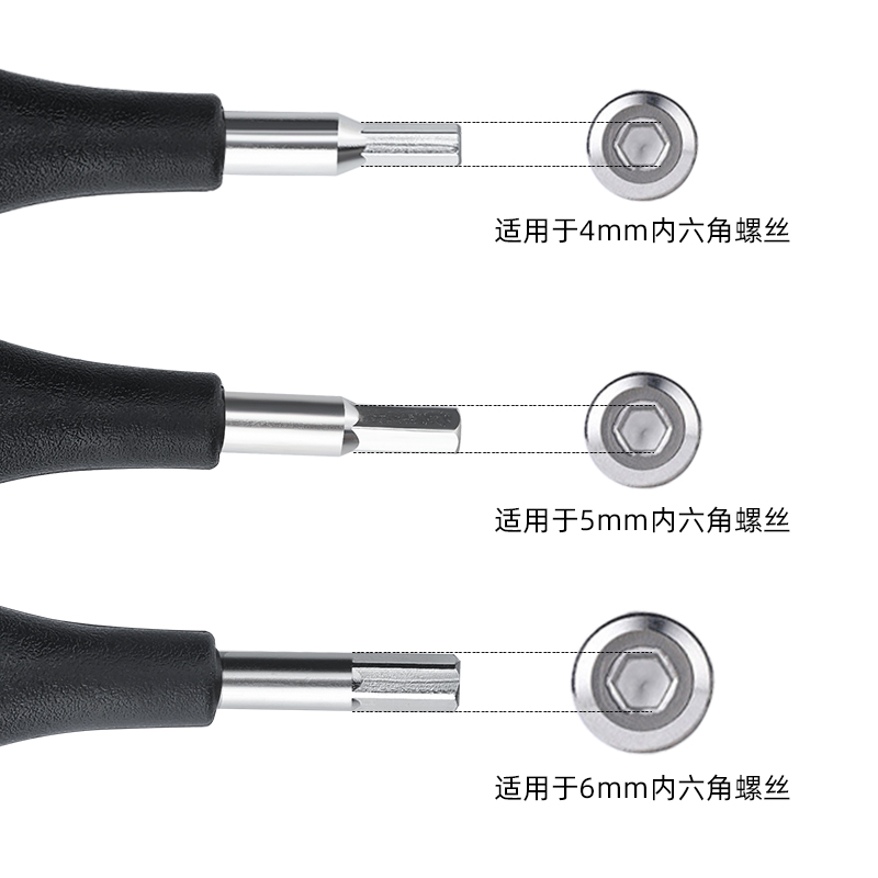 塔斯队长自行车维修工具山地车修理三头扳手多功能内六角Y型工具-图0