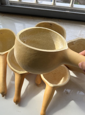 网红长杆葫芦瓢纯天然厨房舀水舀面瓢勺餐厅养生摄影道具复古大号