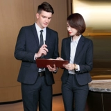 Пиджак классического кроя, классический костюм, комплект подходит для мужчин и женщин, комбинезон