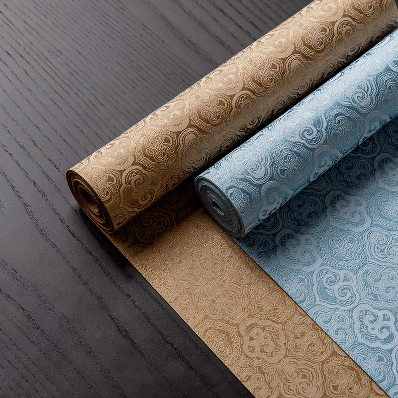 轻奢高端茶席新中式禅意垫子布双面锦缎云织锦防水干泡台国风桌旗,淘宝优惠券,粉丝福利购,淘宝优惠卷