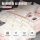 Summer machine washable ice silk summer quilt set of three or four pieces