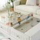 Opacity coffee table mat pvc can be customized