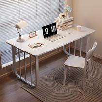 Computer Desk Simple Girl Bedroom Small Table Home Student Desk Writing Desk Small Family Type Desk Imitation Rock Board