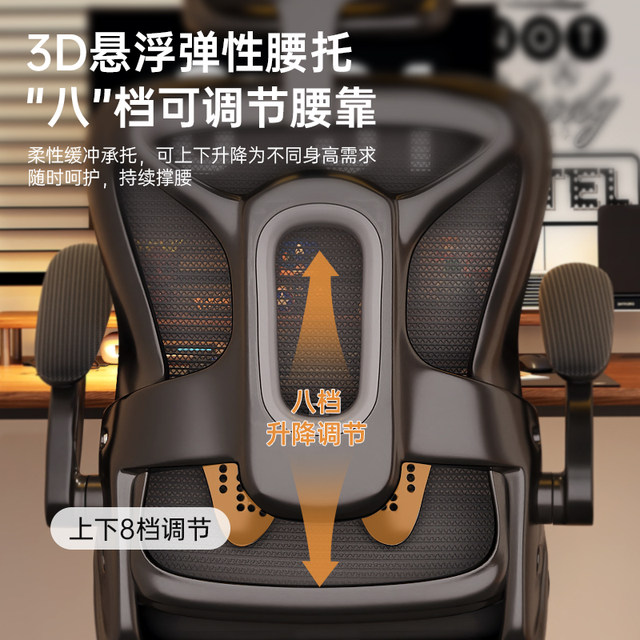 Ergonomic computer chair