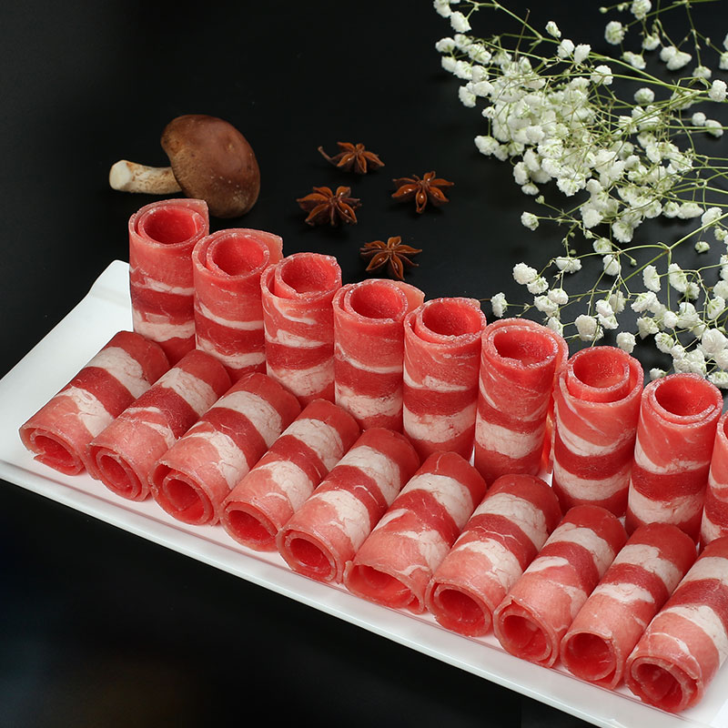 【88VIP专享】大庄园精品羊肉卷500g*2+精品牛肉卷500g*2组合