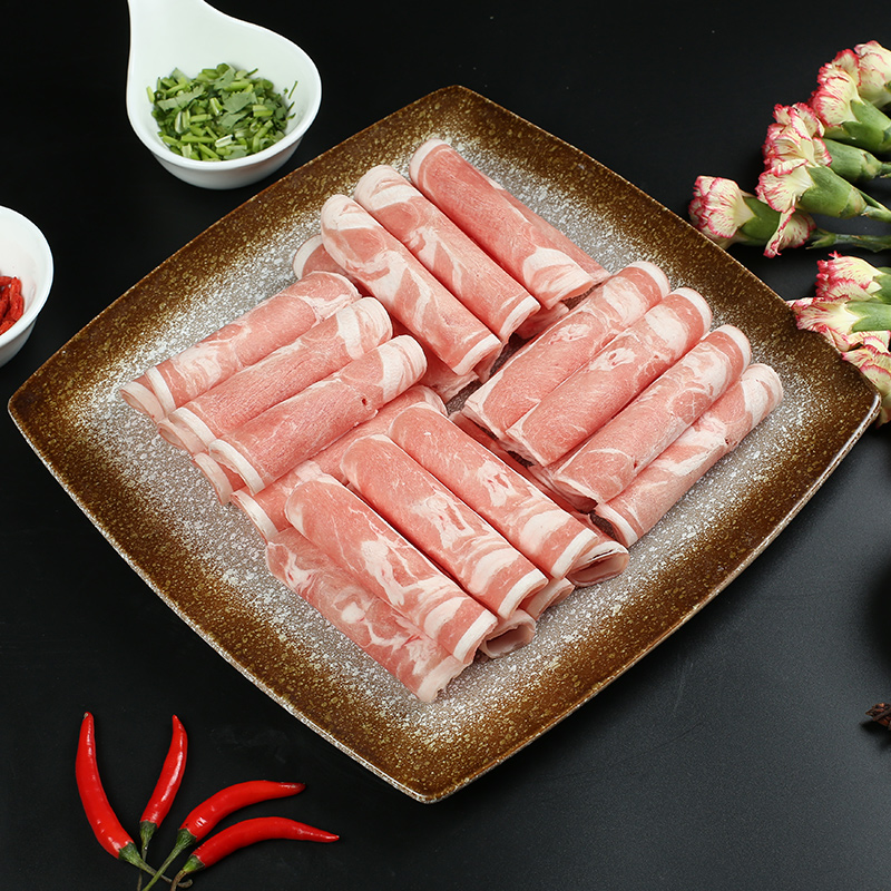 大庄园羔羊肉片500g*3涮羊肉调理非原切羔羊涮火锅肉片老北京火锅