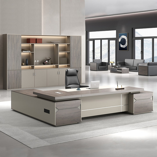 Office boss desk single custom president desk large desk fashion large office desk Beijing office furniture
