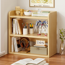 Table Bookshelf Shelf Home Contained Storage Rack Simple Student Desk Shelf Desk Face Multilayer Bookcase