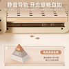 Installation-free solid wood core hole board dressing mirror comes with accessories