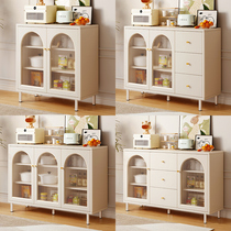 Cream Wind Dining Side Cabinet Close By Wall Integrated Wine Cabinet Fataway Water Bar Table Living Room Storage Containing Cabinet Tea Water Cabinet Shelve