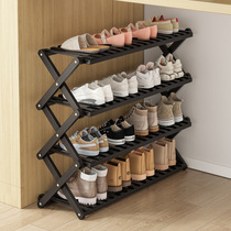 Free-to-install folding shoe rack Home doorways Dormitory Simple Racks Indoor Storage Province Space Theorizer Multilayer Shoe Cabinet