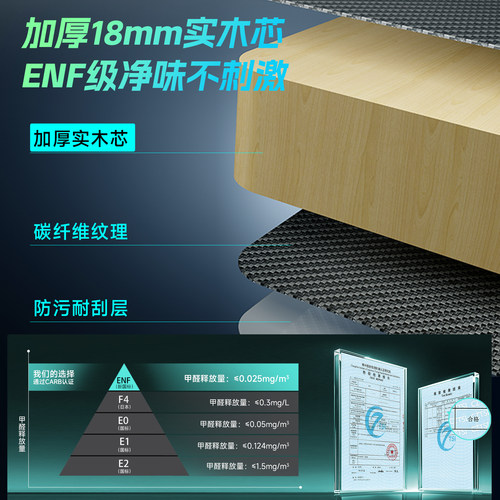 小户型电脑桌台式家用升降电竞桌主机一体式卧室床边移动滚轮桌子 - 图1