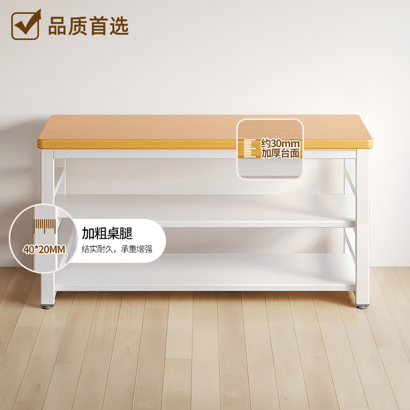 卧室床边桌书桌墙边小窄桌子多层储物柜出租房多功能桌子小电脑桌,淘宝优惠券,粉丝福利购,淘宝优惠卷