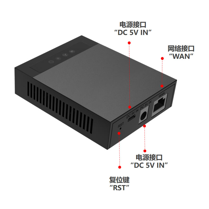 G01单口语音网关FXS,Asterisk ATA,SIP,vos,ippbx,voip接入网关S口便携电话模拟OPUS编码 云分机 G.711供电5V - 图1