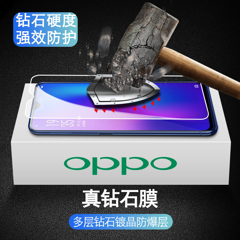 oppoR15钢化膜opporeno9/8/7/6R11防窥r9S/r17pro全屏oppoA1Pro手机oppok9k5k3k10A5a72a32a8a93a96a9a11x4se-图1