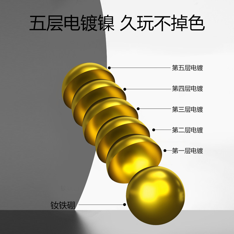 巴克百变球磁力球1000颗便宜积木 乐思陶建构/拼插积木