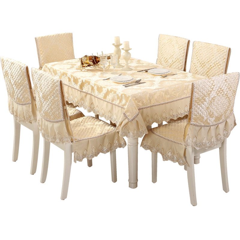 椅垫套装茶几长方形罩欧式餐桌布 芭朵桌布