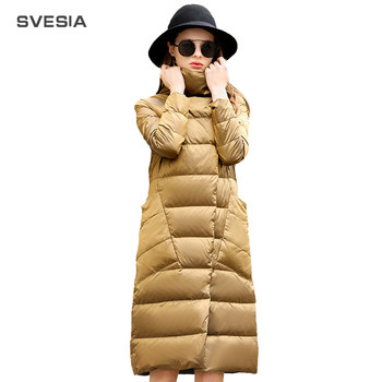 Duck Down Jacket Women Winter 2019 Outerwear Coats Female L