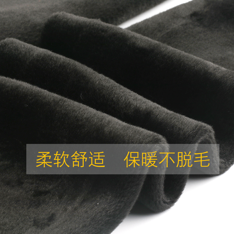 巴布豆儿童打底裤加绒加厚冬女童棉裤冬季外穿保暖裤子断码清仓