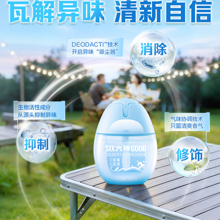 【肖战直播推荐】六神冰凉蛋清新醒神清凉喷雾花露水户外出游降温