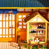 Японская хижина, домик, конструктор, вилла, «сделай сам», домик своими руками, подарок на день рождения