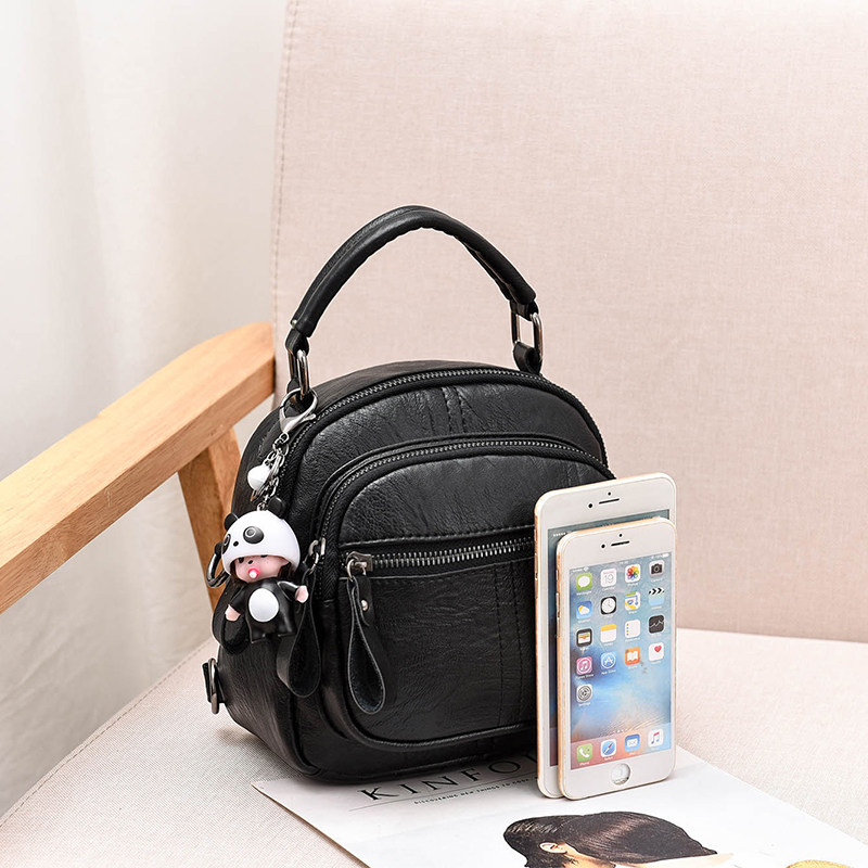 秋冬2021新款多层宽带百搭斜挎包 歌古娅女士包袋