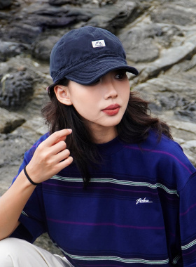 软顶美式短檐帽时尚软沿鸭舌帽潮