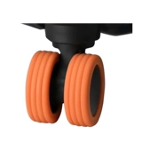 Чемодан, сменный силиконовый универсальный защитный чехол на колесиках