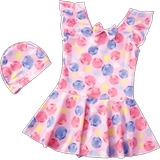 Детский купальник, милый наряд маленькой принцессы для плавания, подходит для подростков