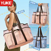 Wet and dry separation large capacity portable beach bag storage bag