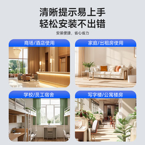 人民电器电表家用智能出租房220v单相计度器高精度电子式电能表项