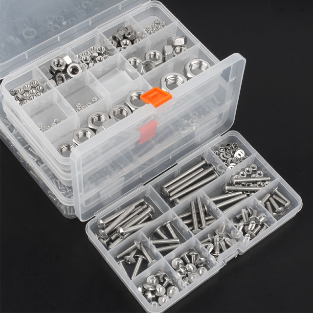 Stainless steel machine screws cross round head box screws
