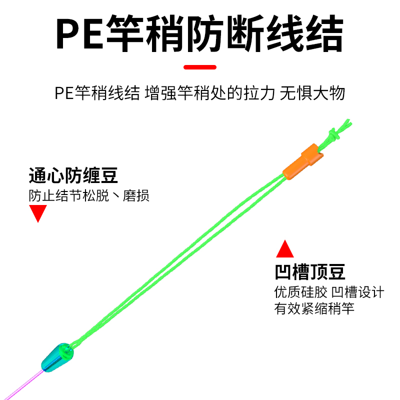 精品主线组成品鱼线主线正品6米3鲫鱼套装全套5米4线组黑坑钓鱼线 - 图0