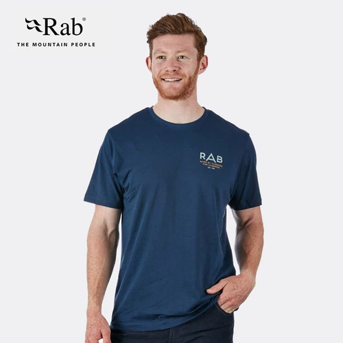 Rab British New Stance Vintage мужская футболка с короткими рукавами.