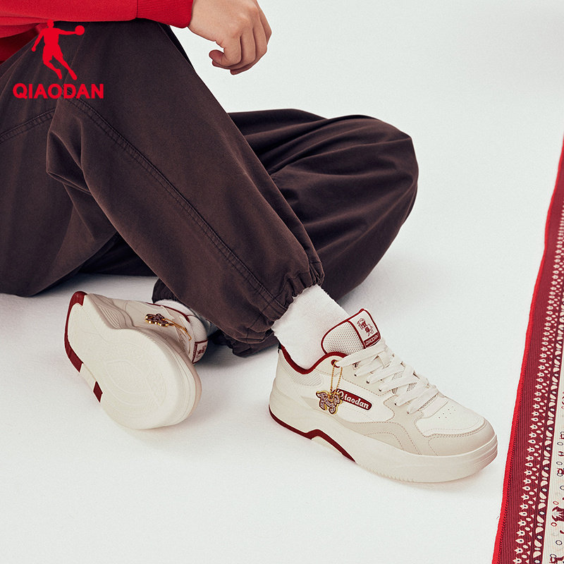 商场同款乔丹官方旗舰店新年男板鞋红色本命年马年休闲运动鞋鞋子