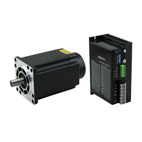 110三相步进电机驱动套装+DM3522驱动器单相220V输入高品质高性能 - 图3